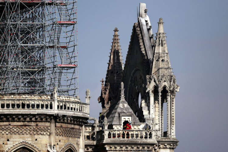 Katedra Notre Dame. Fot. PAP/EPA