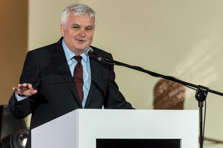 Rektor Politechniki Wrocławskiej prof. Cezary Madryas. Fot. PAP/M. Kulczyński