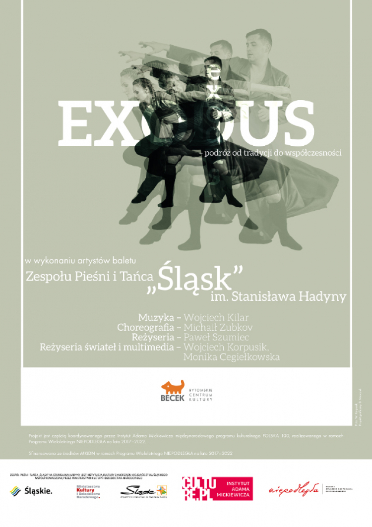 Spektakl taneczny. „Exodus” w Bytomskim Centrum Kultury