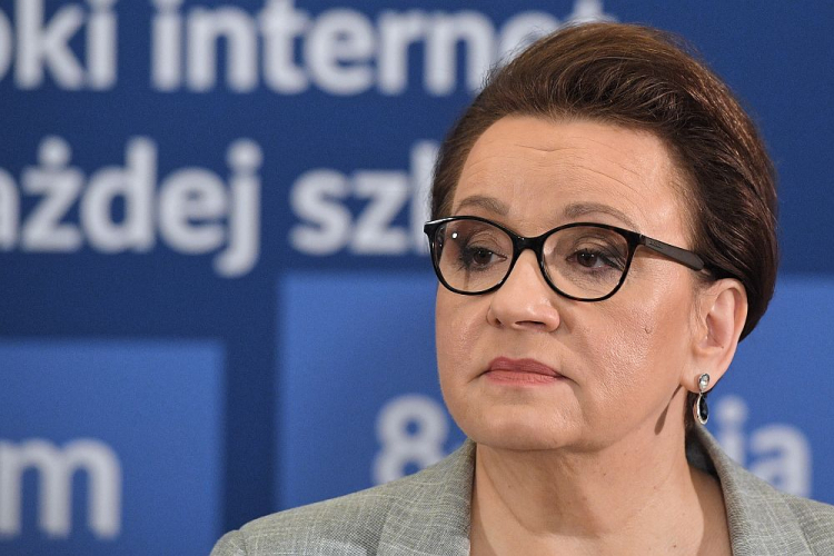 Minister edukacji Anna Zalewska. Fot. PAP/R. Pietruszka