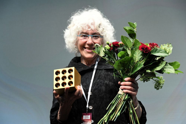 Caroline Leaf odebrała nagrodę Smoka Smoków. Fot. PAP/J. Bednarczyk