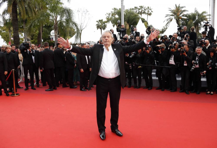 Alain Delon na 72. Festiwalu Filmowym w Cannes. Fot. PAP/EPA