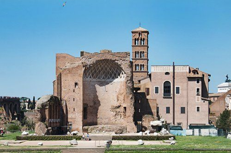 Ruiny Domus Aurea w Rzymie. Źródło: wikimedia commons