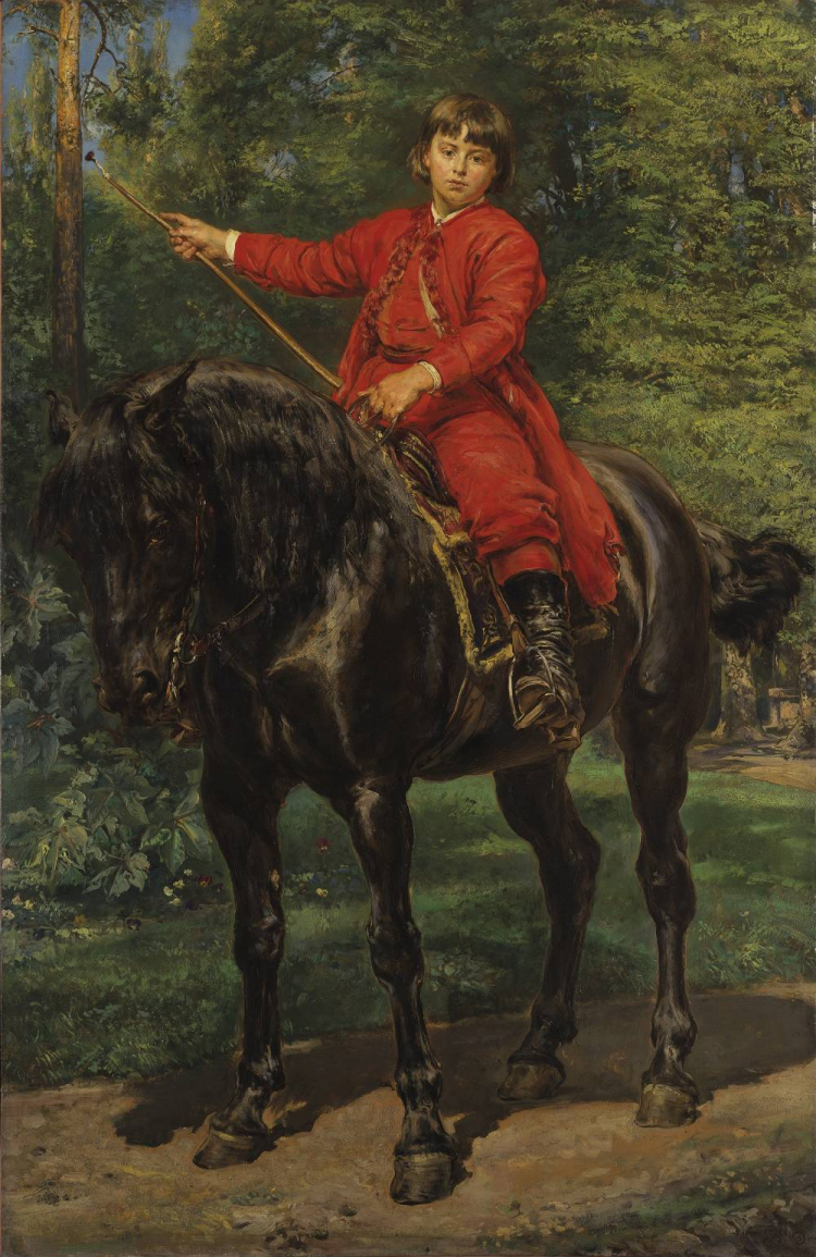 „Portret syna Jerzego na koniu”. Źródło: Muzeum Narodowe w Krakowie