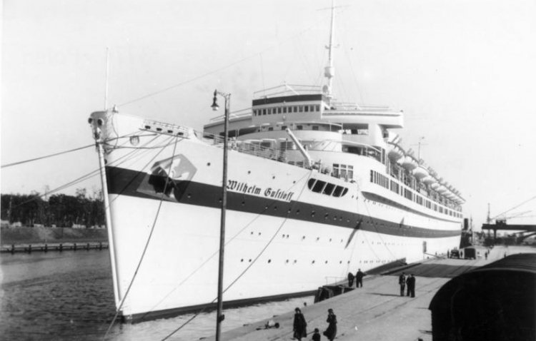 Statek „Wilhelm Gustloff”. Źródło: Wikimedia Commons