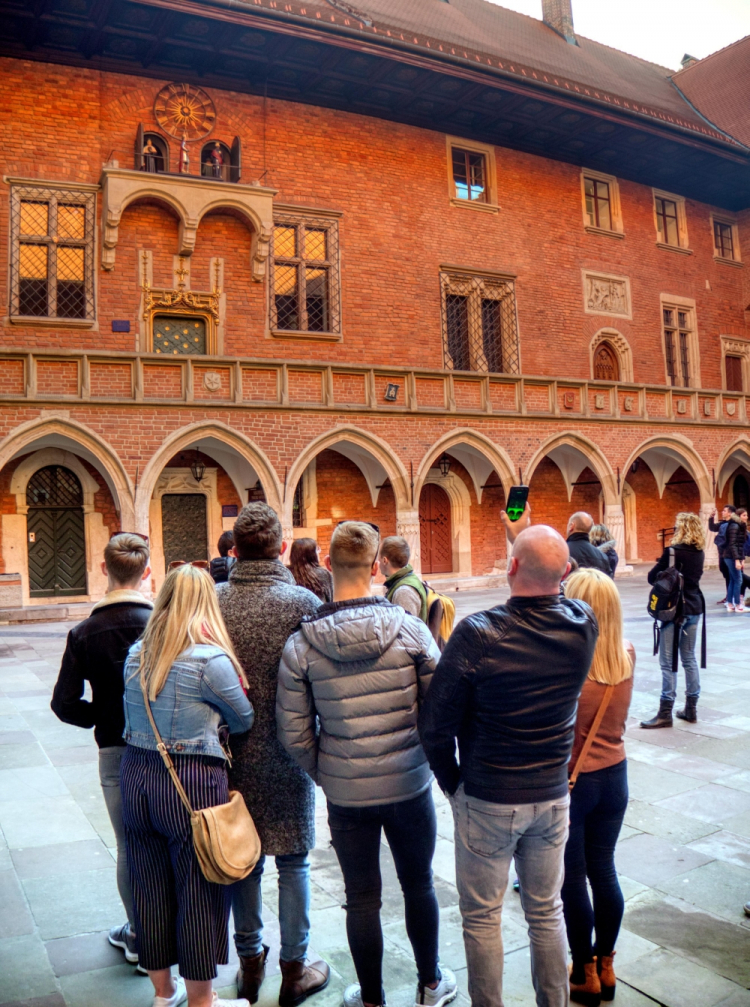 Kraków 01.04.2019. Collegium Maius Uniwersytetu Jagiellońskiego, najstarszy budynek uniwersytecki w Polsce. Fot. PAP/J. Ochoński