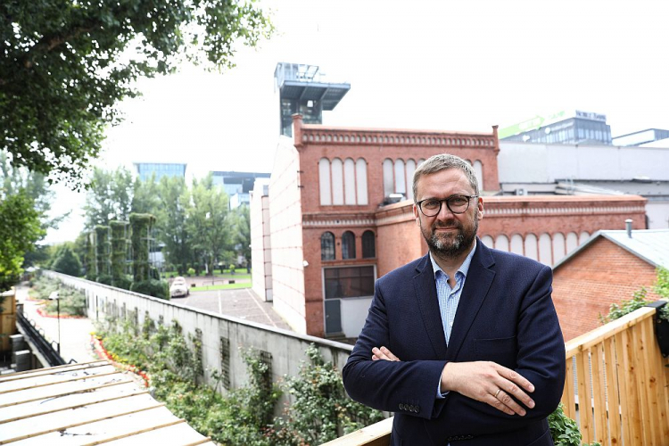 Dyrektor Muzeum Powstania Warszawskiego Jan Ołdakowski. Fot. PAP/R. Guz