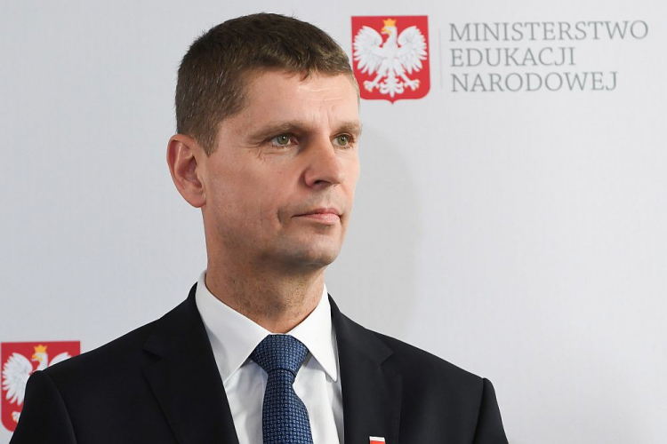 Minister edukacji narodowej Dariusz Piontkowski. Fot. PAP/P. Nowak