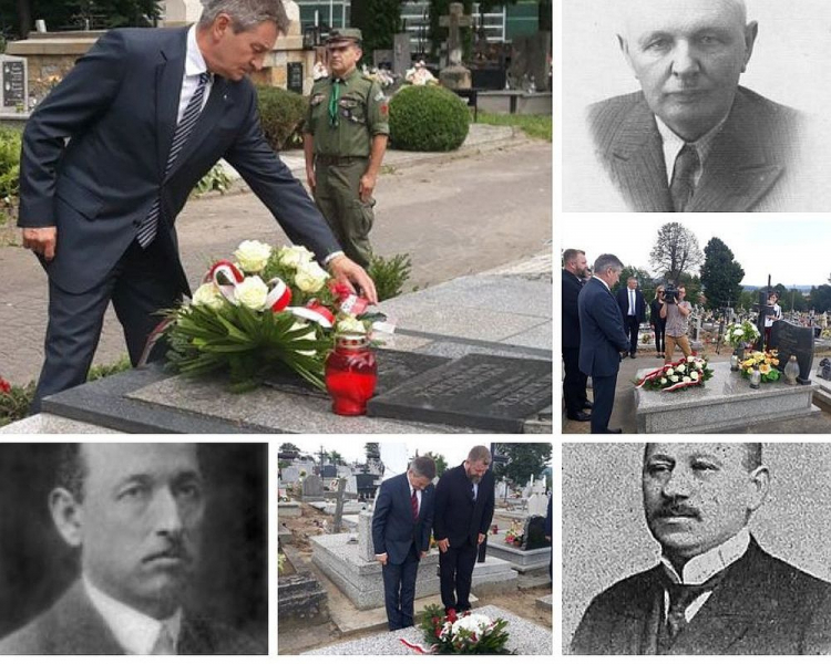 Marszałek Sejmu Marek Kuchciński odwiedził groby posłów II RP. Fot. Kancelaria Sejmu