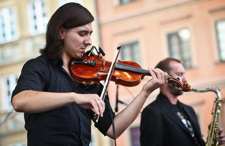 Adam Bałdych. Fot. PAP/R. Guz