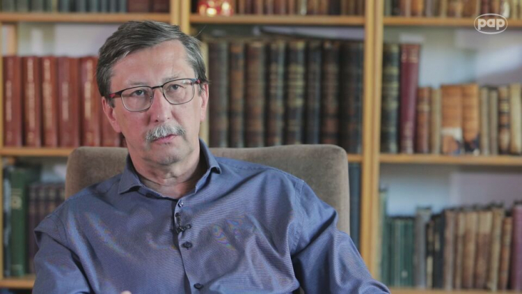 Prof. Jan Żaryn. Źródło: Serwis Wideo PAP