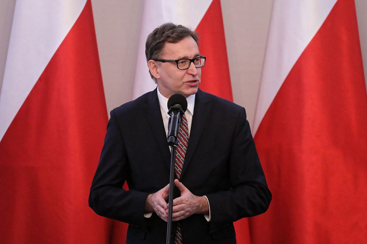 Prezes IPN Jarosław Szarek. Fot. PAP/P. Supernak