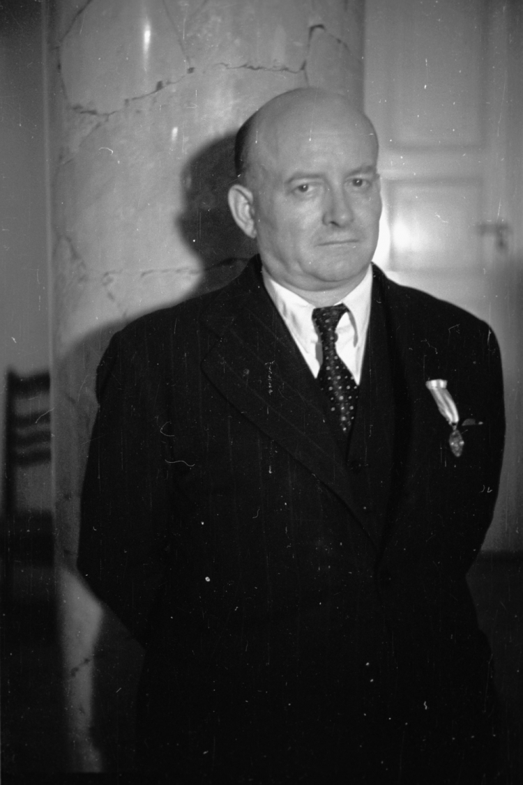 Stanisław Mikołajczyk, 1947 r. Fot. PAP/CAF/K. Szczeciński