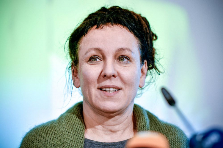 Olga Tokarczuk. Fot. PAP/EPA