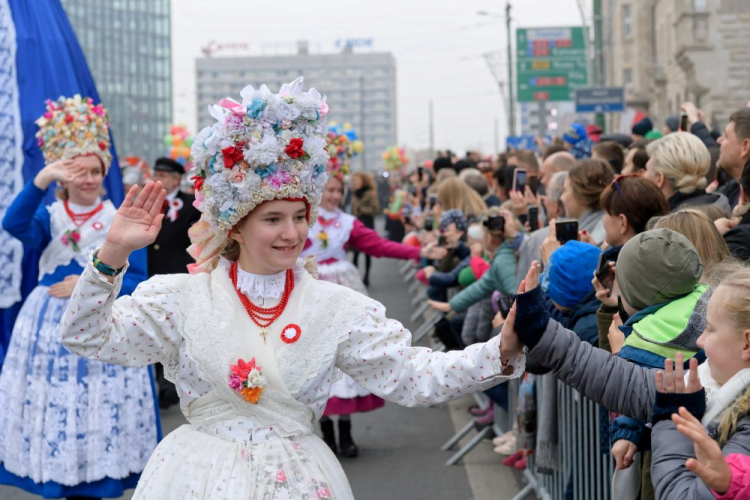 Imieniny ulicy Święty Marcin w Poznaniu, 2018 r. Fot. PAP/J. Kaczmarczyk