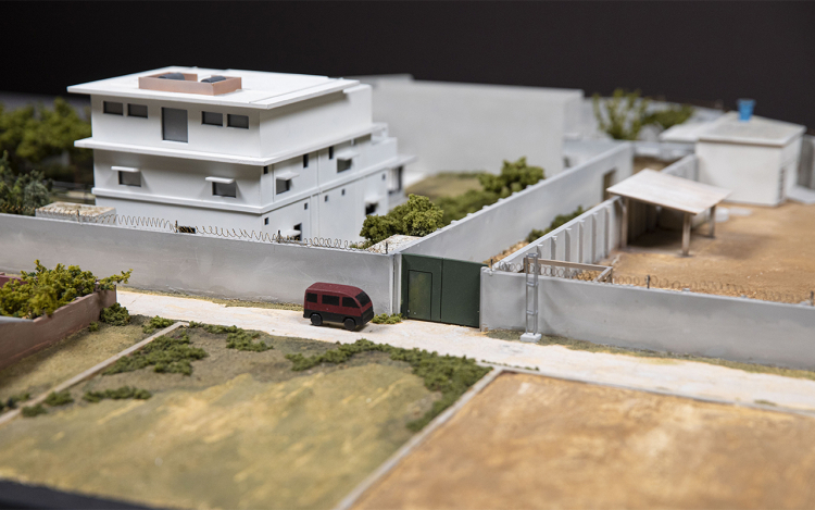  Model rezydencji, gdzie został zabity bin Laden. 