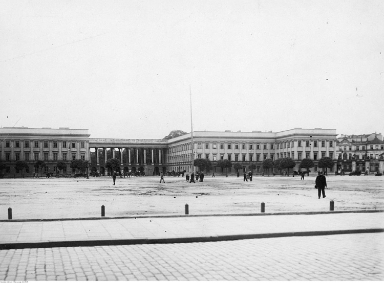 Pałac Saski w Warszawie. 1928-1939. Fot. NAC