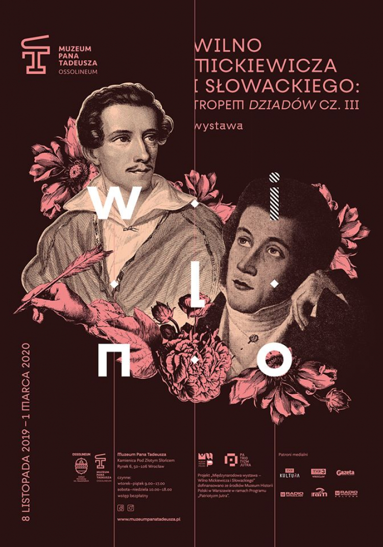 Wystawa „Wilno Mickiewicza i Słowackiego: tropem +Dziadów+ cz. III”