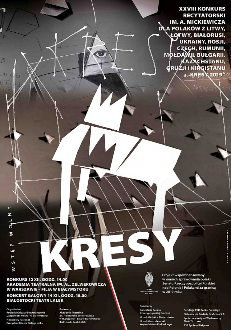 28. Międzynarodowy Konkurs Recytatorski dla Polaków z Zagranicy „Kresy” 28. Międzynarodowy Konkurs Recytatorski dla Polaków z Zagranicy „Kresy”