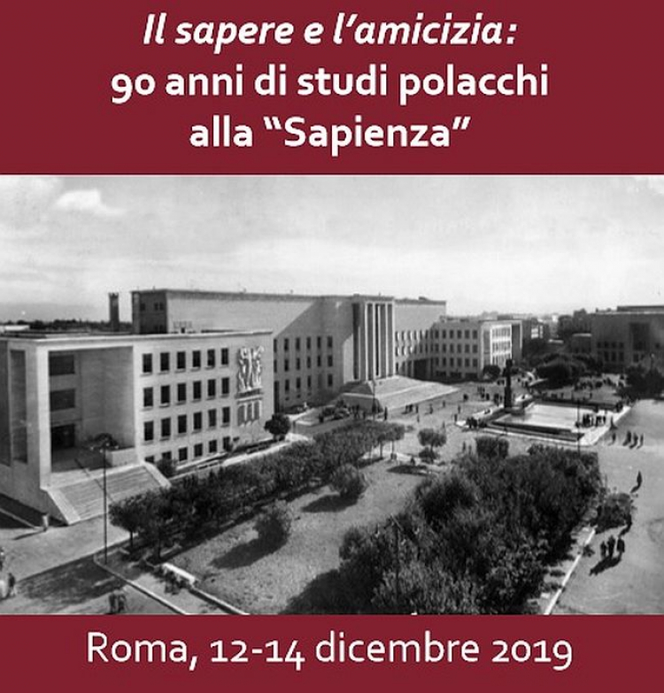 Obchody 90-lecia katedry polonistyki na Uniwersytecie La Sapienza