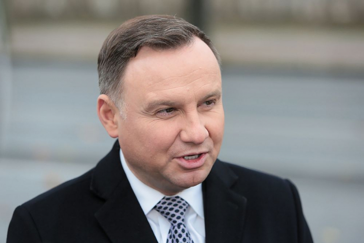 Prezydent Andrzej Duda. Fot. PAP/L. Szymański