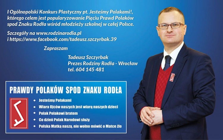 I Ogólnopolski Konkurs Plastyczny pt. „Jesteśmy Polakami!”