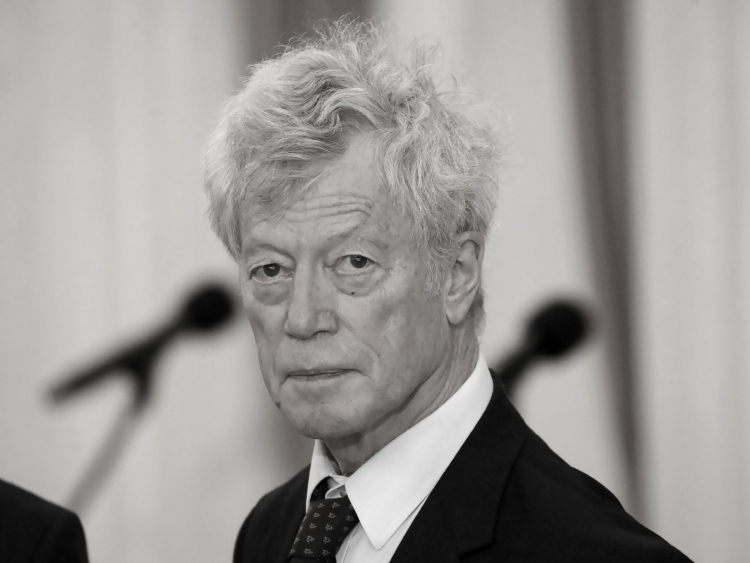 Warszawa, 04.06.2019. Brytyjski filozof Roger Scruton. PAP/T. Gzell