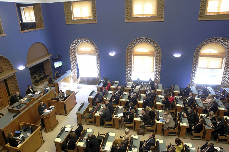 Estoński parlament. 2019 r. Fot. PAP/EPA