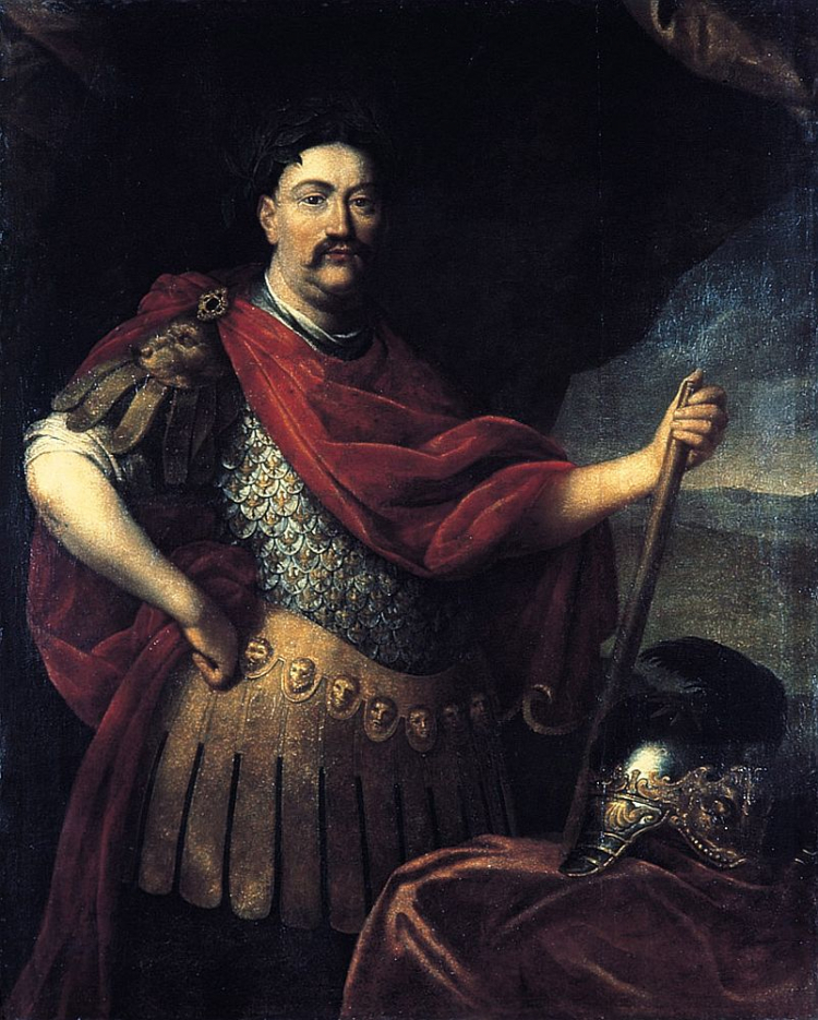 Jan III Sobieski – obraz Jerzego Siemiginowskiego-Eleutera. Fot. PAP/Reprodukcja/W. Kryński