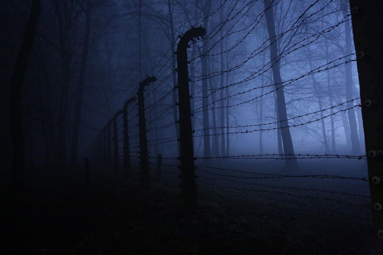 Teren b. niemieckiego nazistowskiego obozu koncentracyjnego i zagłady Auschwitz-Birkenau. Fot. PAP/S. Rozpędzik