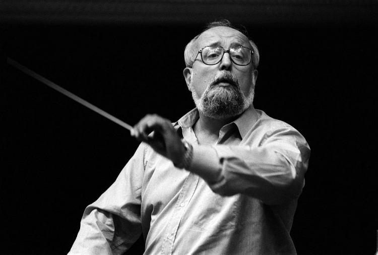 Krzysztof Penderecki. Fot. PAP/A. Rybczyński