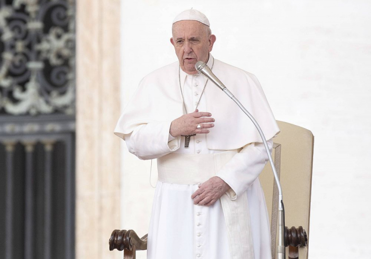 Papież Franciszek. Fot. PAP/EPA