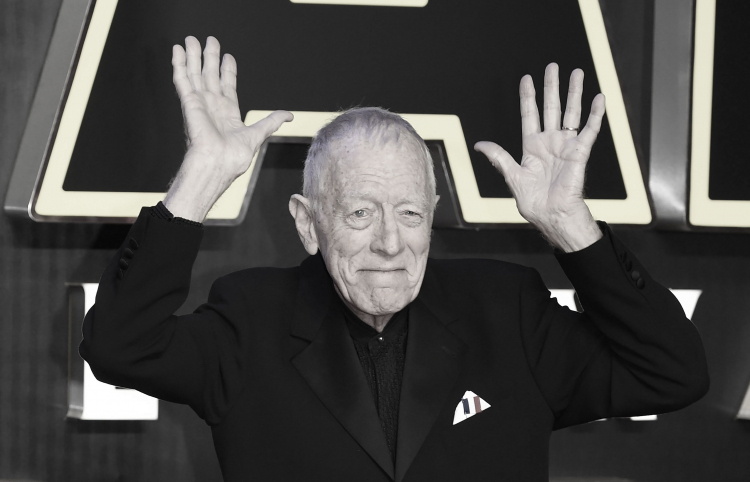 Max von Sydow. Fot. PAP/EPA