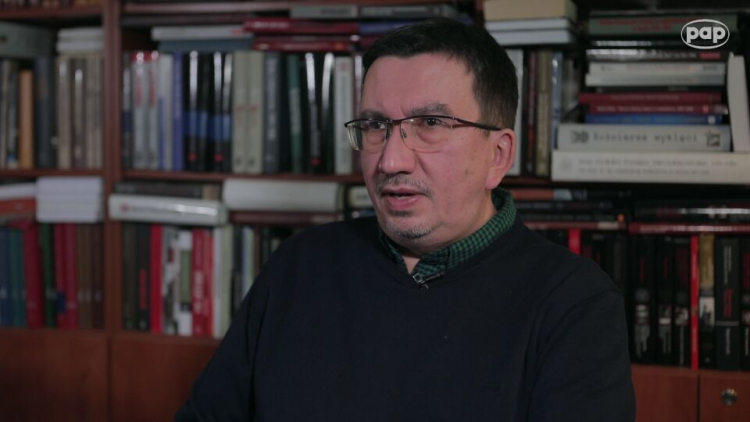 Dr Tomasz Łabuszewski. Źródło: Serwis Wideo PAP