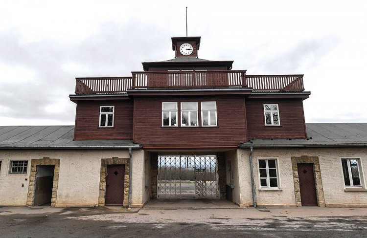 Teren b. niemieckiego obozu Buchenwald. Fot. PAP/EPA