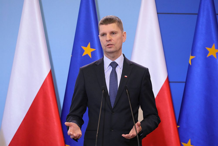 Minister edukacji narodowej Dariusz Piontkowski. Fot. PAP/P. Supernak
