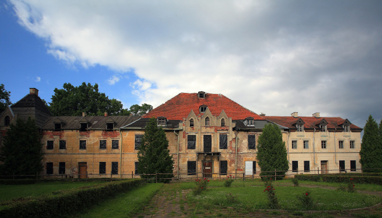 Sztynort, 2008-07-10. Pałac w Sztynorcie. PAP/J. Ochoński