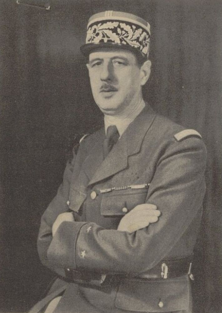 Charles de Gaulle. Źródło: CBN Polona