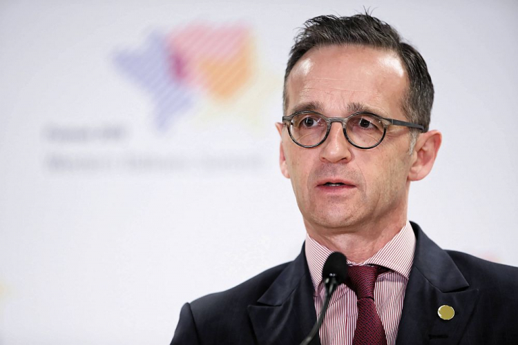 Minister spraw zagranicznych Niemiec Heiko Maas. Fot. PAP/L. Szymański