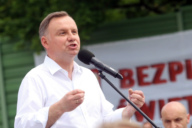 Prezydent Andrzej Duda. Fot. PAP/W. Deska