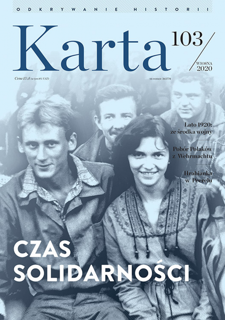 „Karta” 103/2020: Solidarność bez cudzysłowu