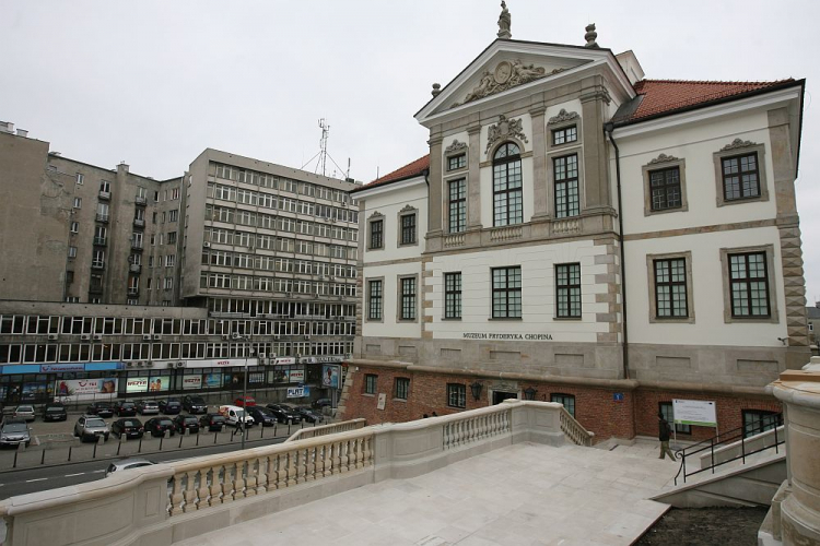 Pałac Ostrogskich w Warszawie – siedziba Muzeum Fryderyka Chopina. Fot. PAP/R. Pietruszka