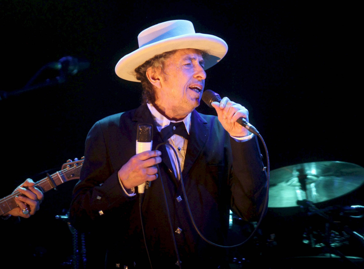 Hiszpania, Benicassim 14.07.2013. Bob Dylan. Fot. PAP/EPA