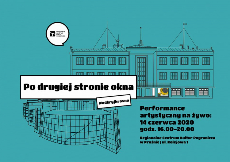 Performance „Po drugiej stronie okna”