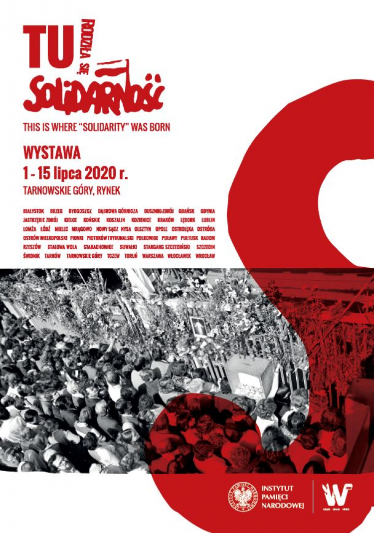 Wystawa „TU rodziła się +Solidarność+”. Źródło: IPN