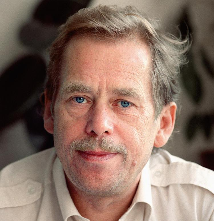 Vaclav Havel 1989 r. Fot. PAP/EPA