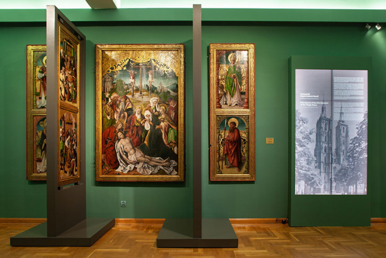 Wystawa sztuki średniowiecznej. Źródło: Muzeum Narodowe we Wrocławiu