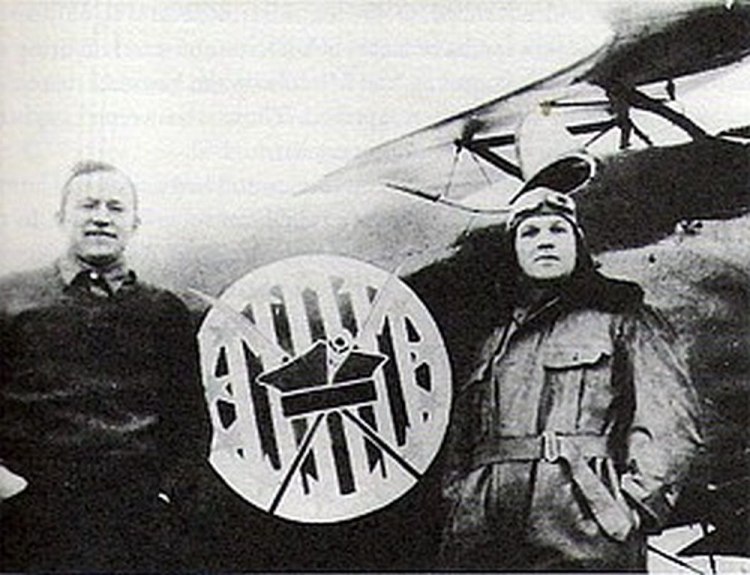 Merion C. Cooper i Cedric Fauntleroy. 1920 r. Źródło: Wikimedia Commons