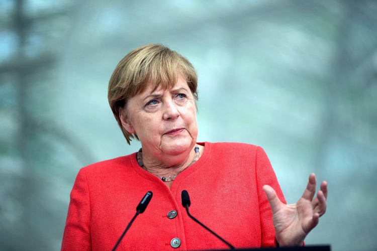 Kanclerz Niemiec Angela Merkel. Fot. PAP/EPA