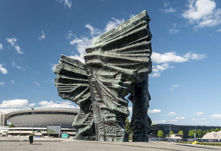 Pomnik Powstańców Śląskich w Katowicach. 2016 r. Fot. PAP/J. Ochoński